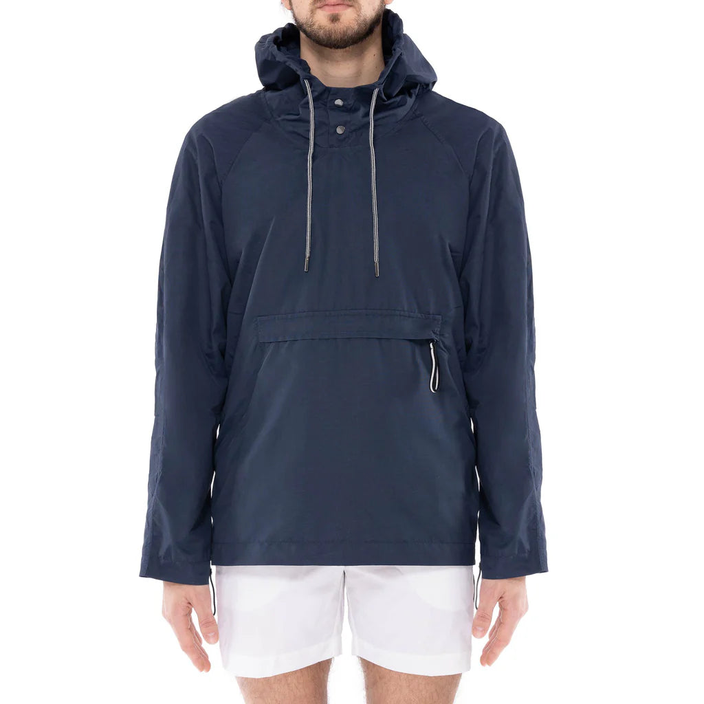 WINDBREAKER HOODIE MESH ZIPPERED  - DANWARD