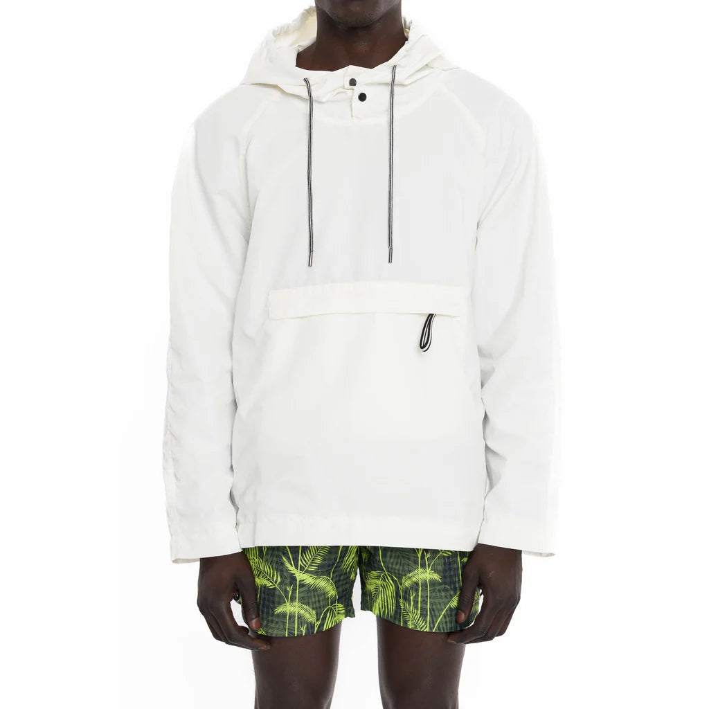 WINDBREAKER HOODIE MESH ZIPPERED  - DANWARD