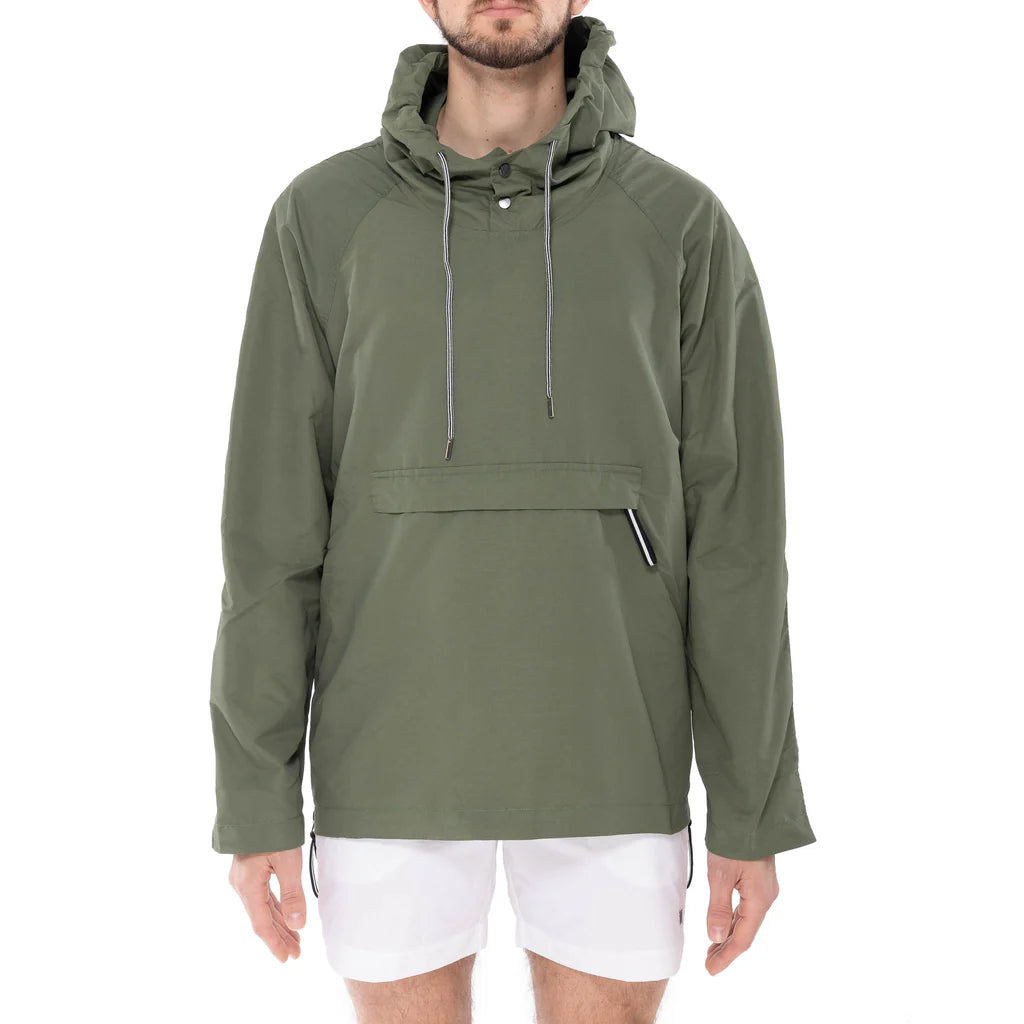 WINDBREAKER HOODIE MESH ZIPPERED  - DANWARD