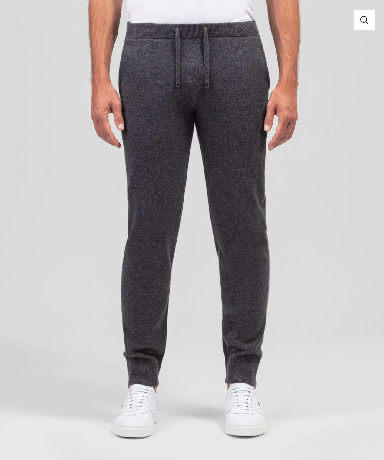 100% CASHMERE PANT RD TROUSERS - RON DORFF