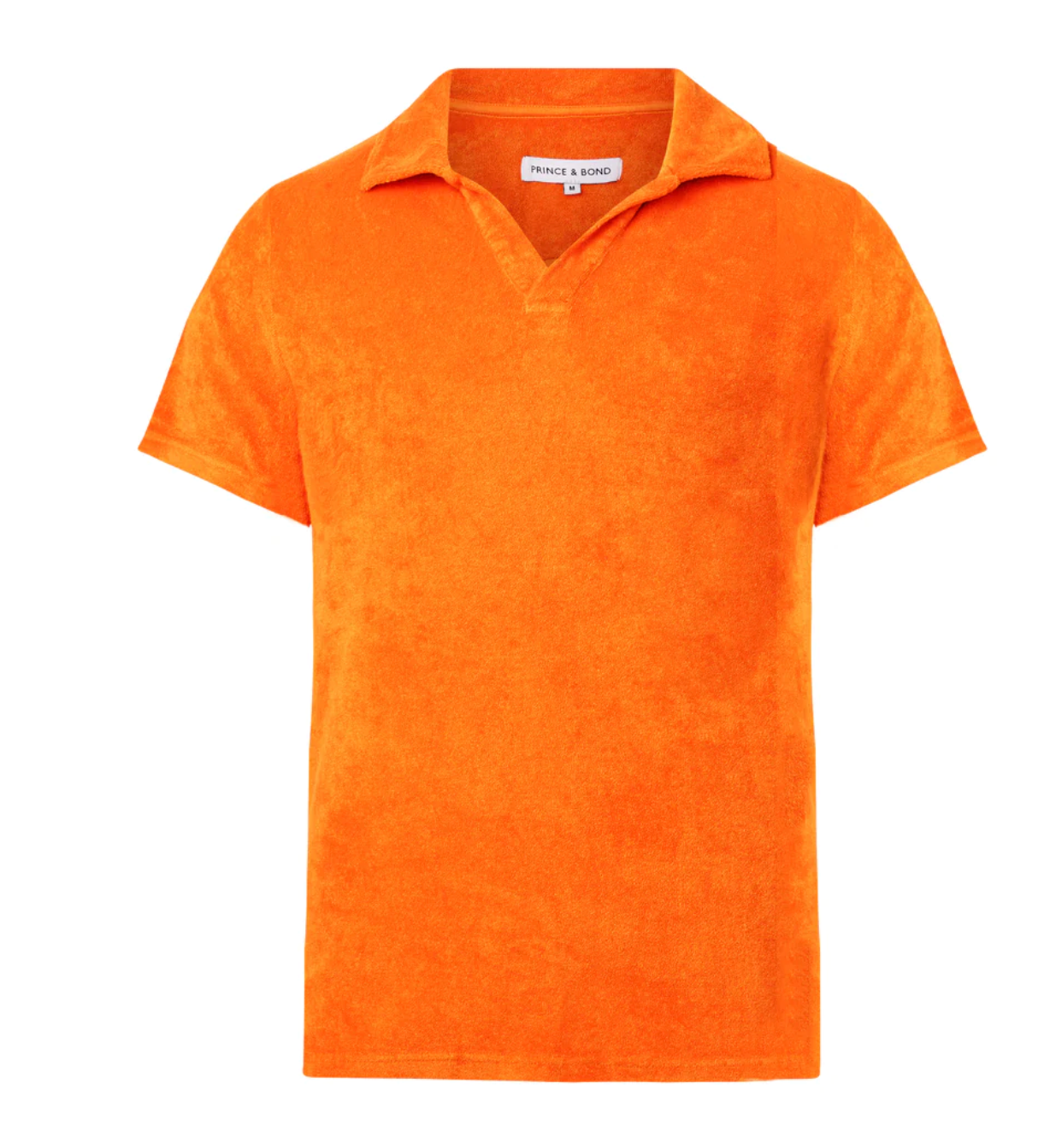 POLO RIVIERA TERRY EPONGE ORANGE