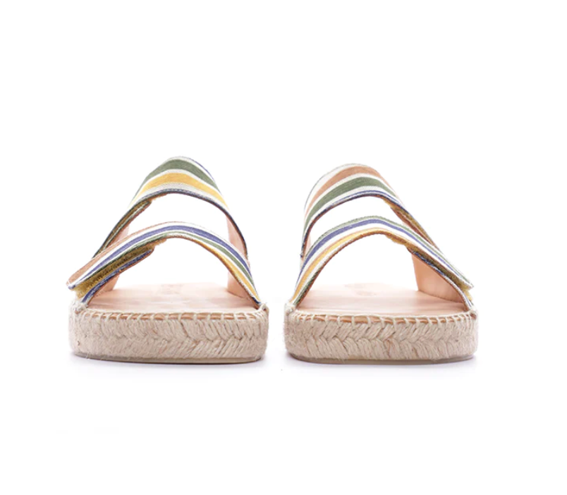 ESPADRILLES / SANDALES MULTI COLOR STRIPE - PARE GABIA