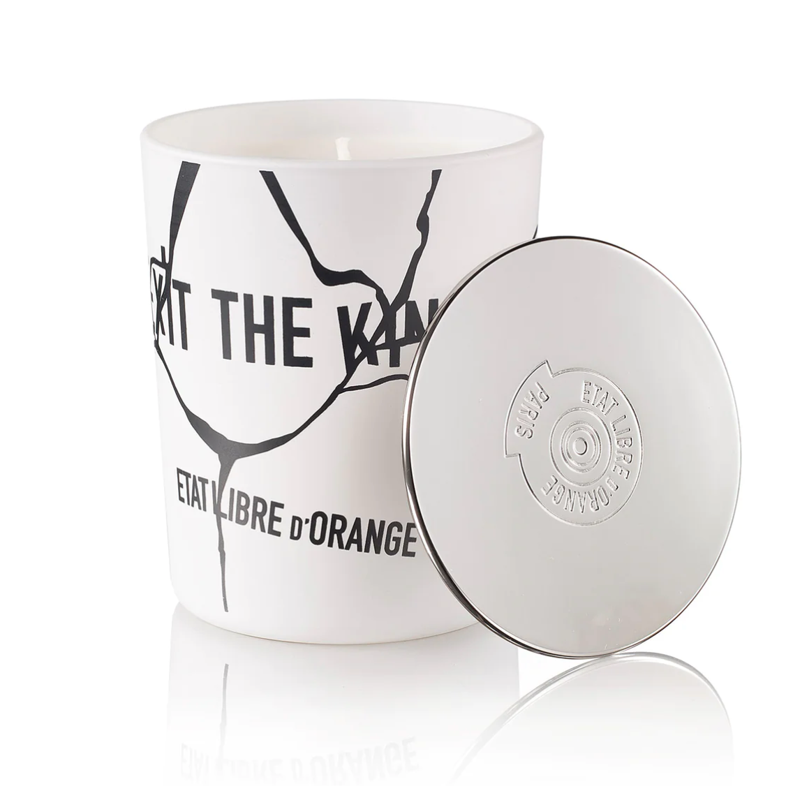 Exit the king CANDLE 185G - ORANGE FREE STATE (Paris)