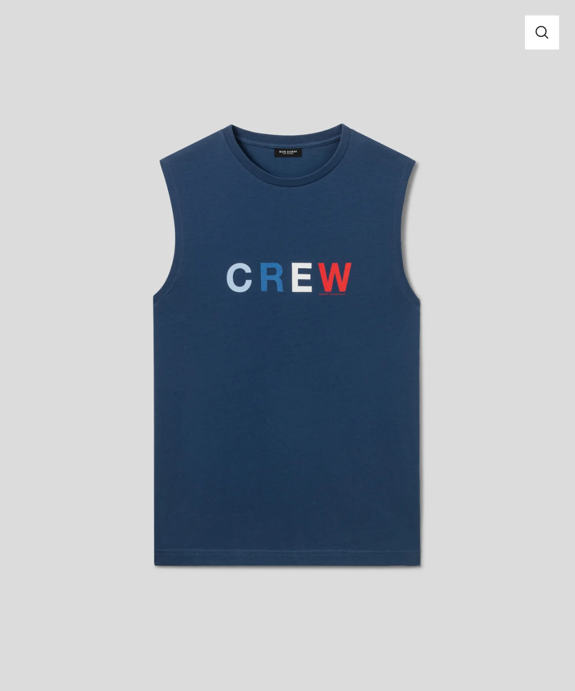 MUSCLE TEE SHIRT SANS MANCHE CREW - RON DORFF