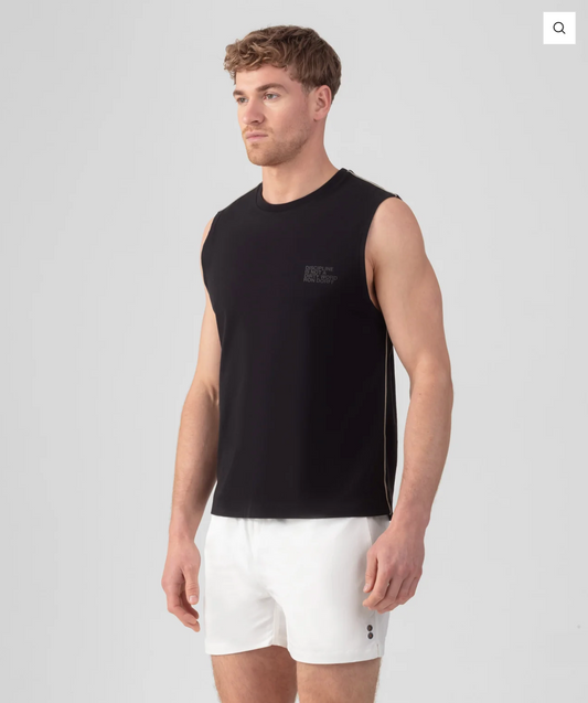 MUSCLE TEE SHIRT SANS MANCHE / PASSEPOIL DISCIPLINE - RON DORFF