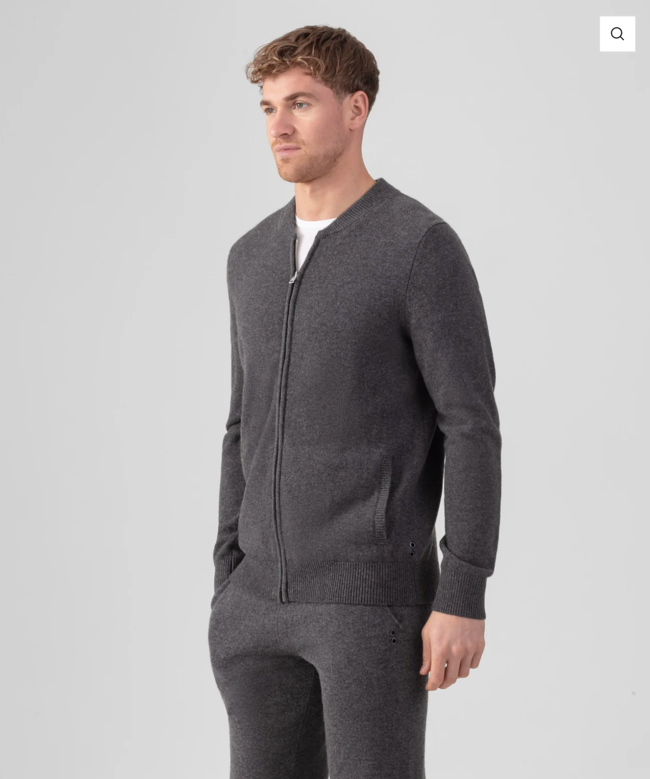 CHAQUETA DE TENIS DE CASHMERE- RON DORFF