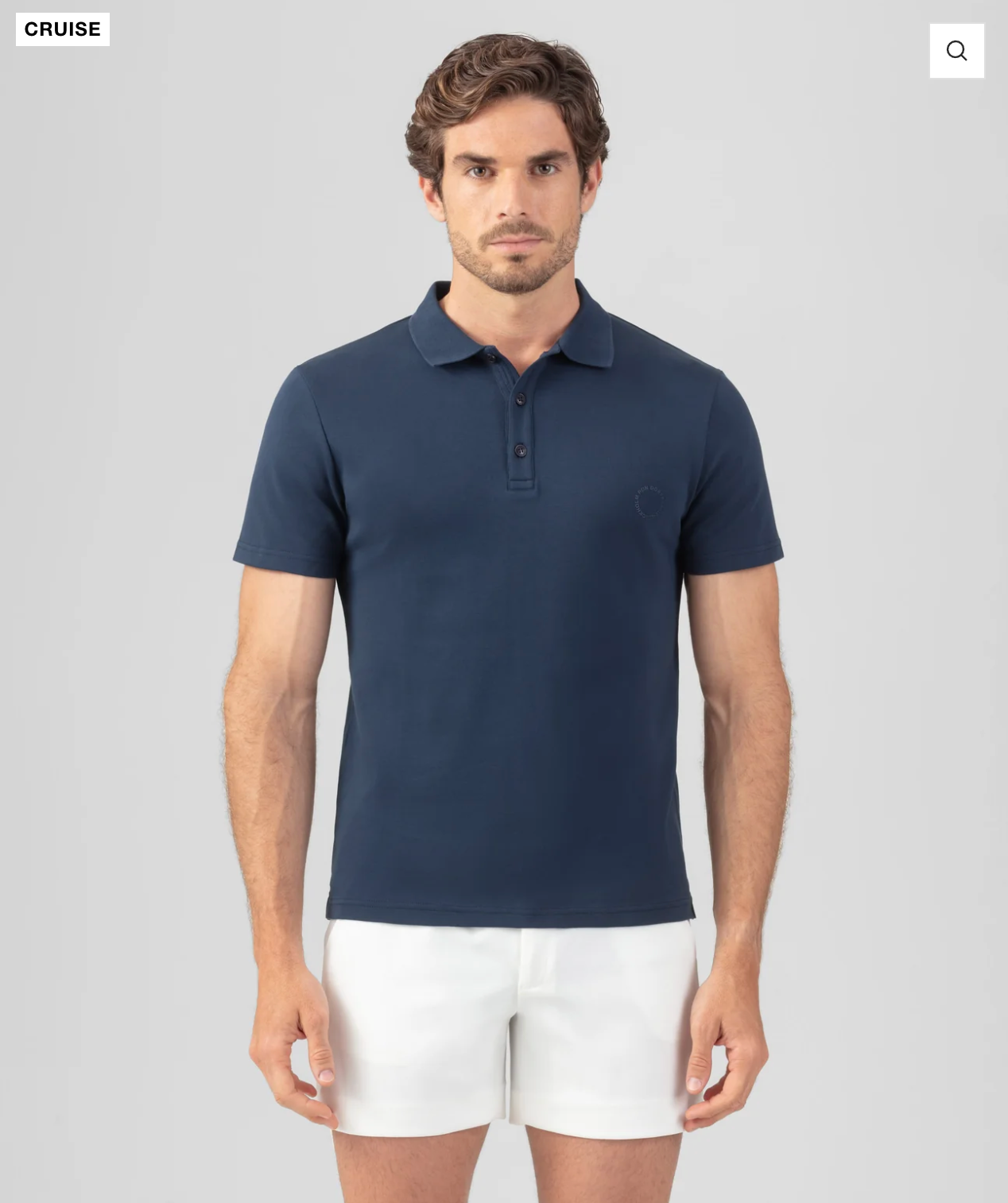 POLO HEAVY COTON BLUE OR WHITE - RON DORFF