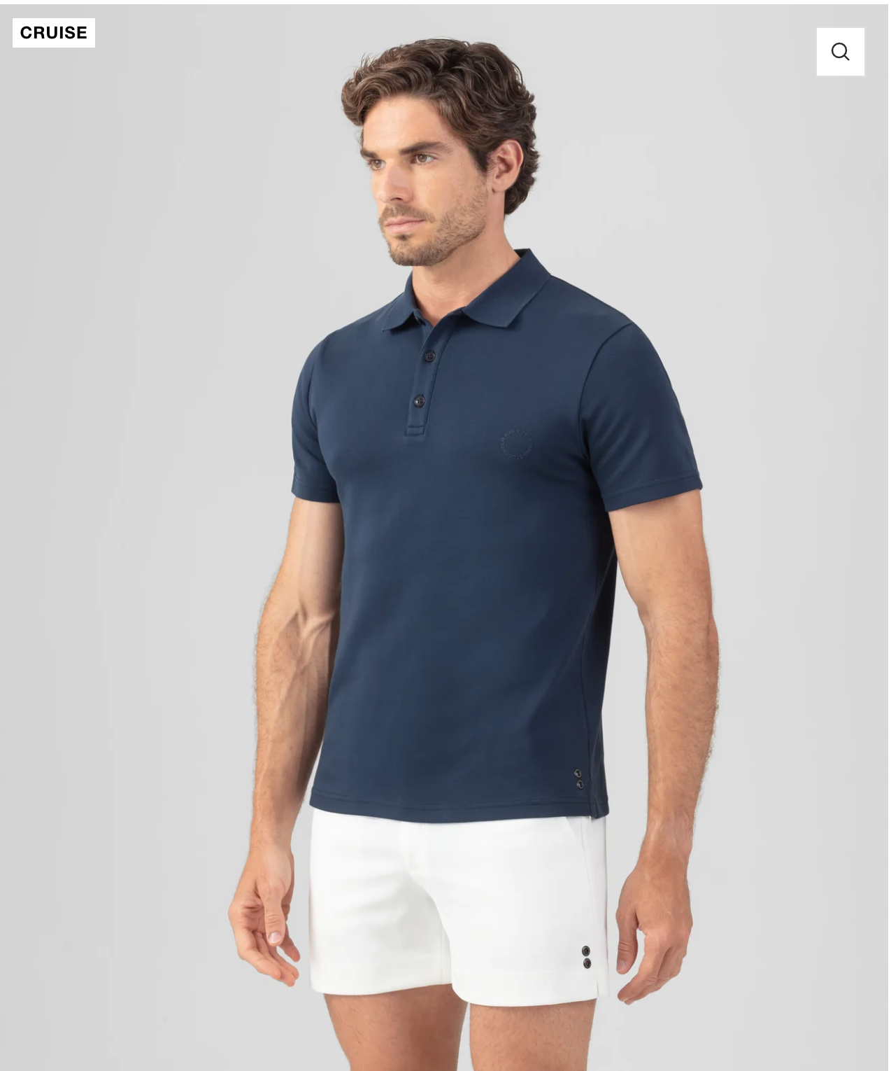 POLO HEAVY COTON BLUE OR WHITE - RON DORFF