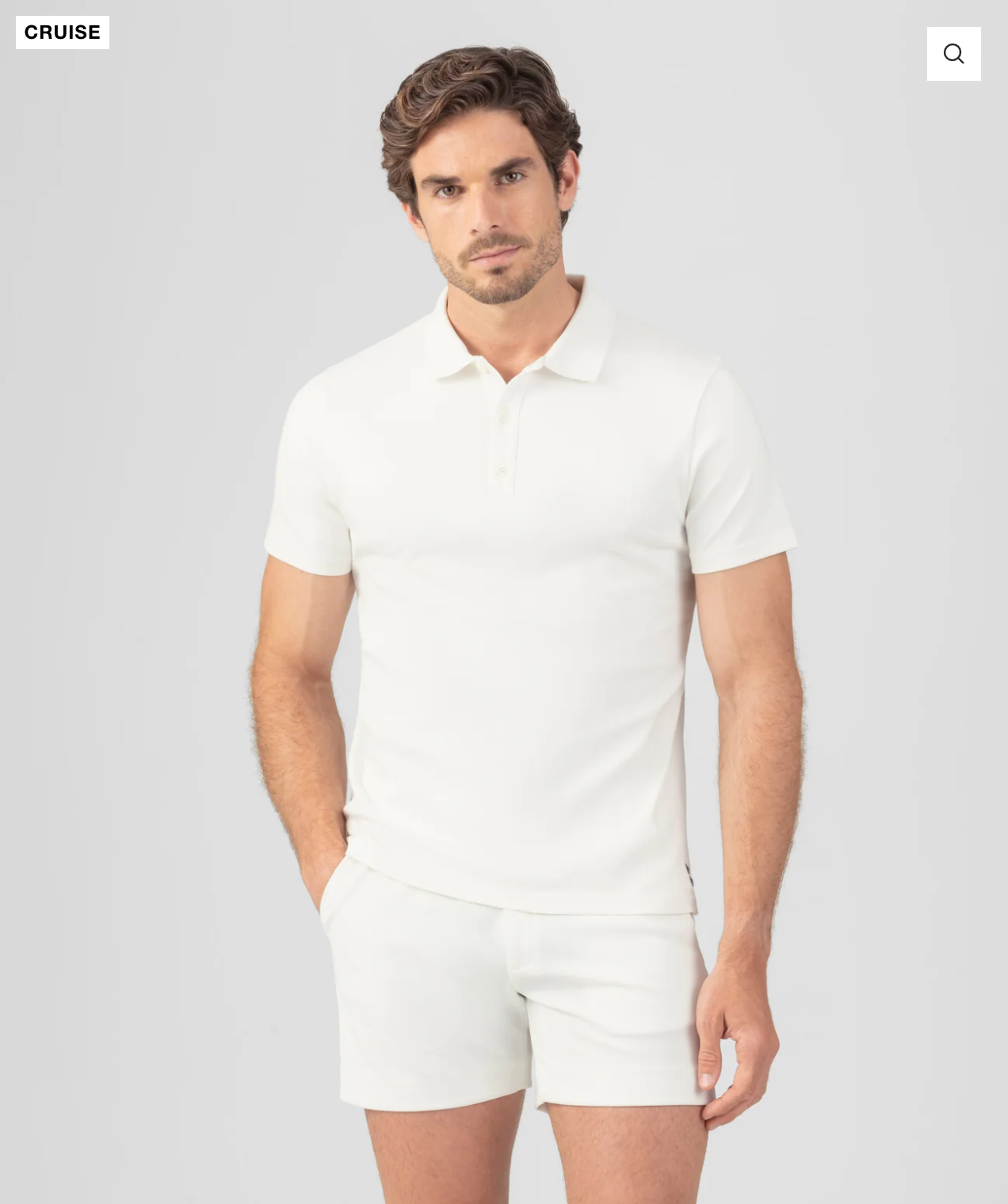 POLO HEAVY COTON BLUE OR WHITE - RON DORFF