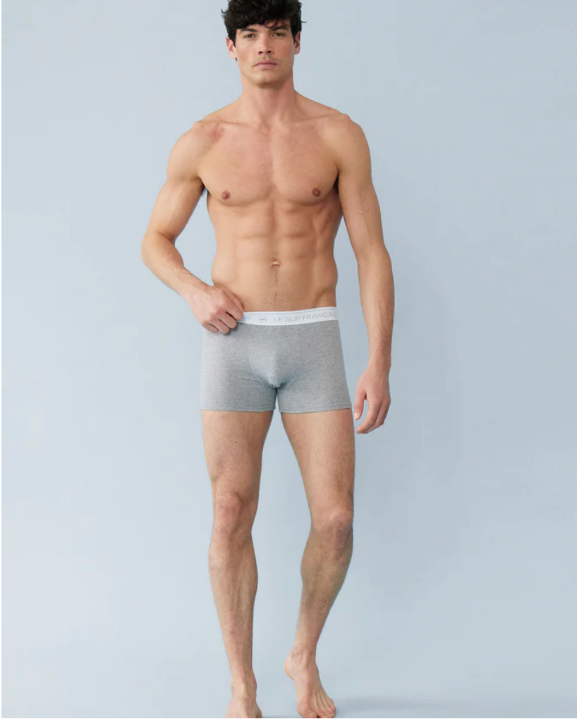 BOXER LE REDOUTABLE GRIS - LE SLIP FRANCAIS