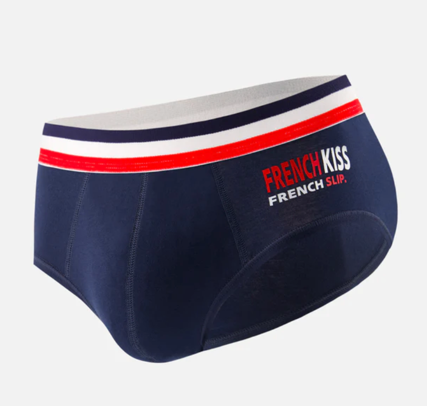 CALZONCILLO AZUL MARINO "FRENCH KISS" - LE FRANCAIS BRIEFS 