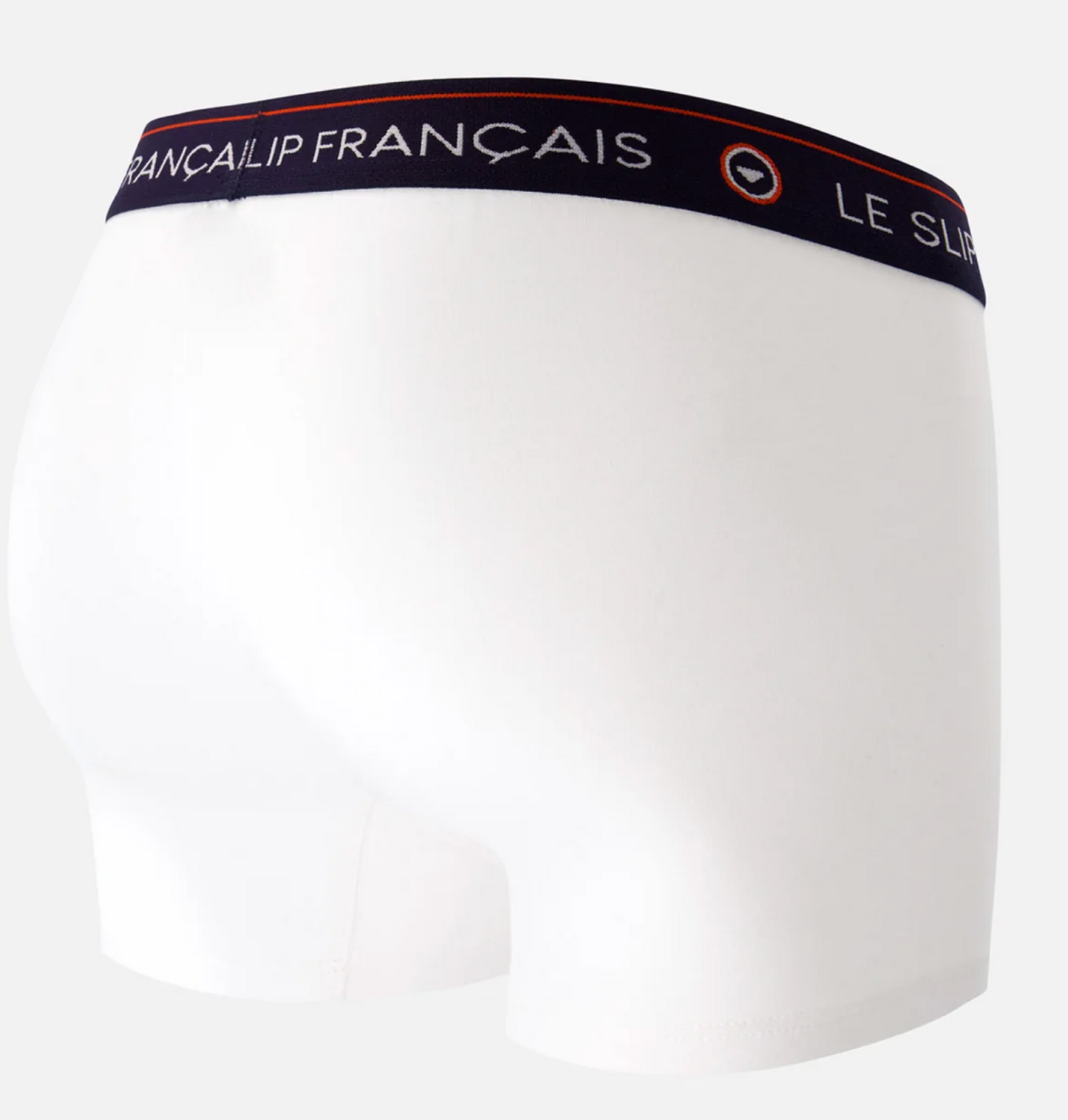 BOXER LE REDOUTABLE BLANC BRODÉ "PORTE BONHEUR"- LE SLIP FRANCAIS