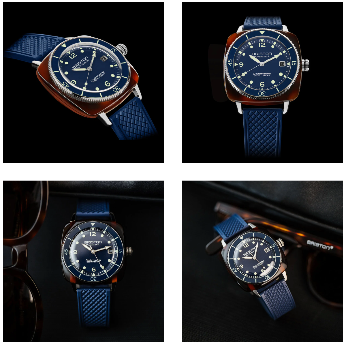 Clubmaster Legend DIVER Navy Blue - BRISTON 