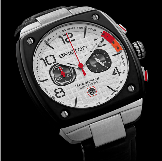 Streamliner Gentleman Driver - Chrono  Bracelet Cuir - BRISTON