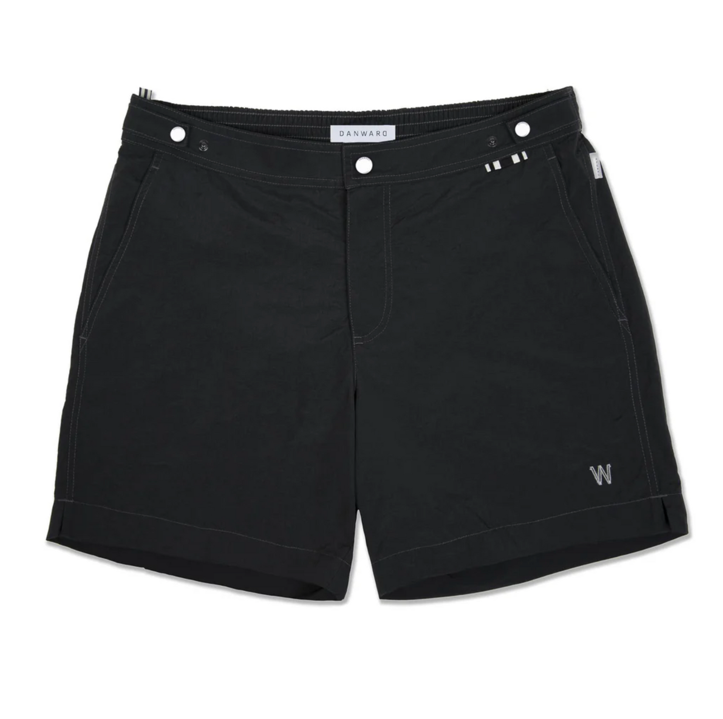 SWIM SHORT IBIZA BLACK - DANWARD