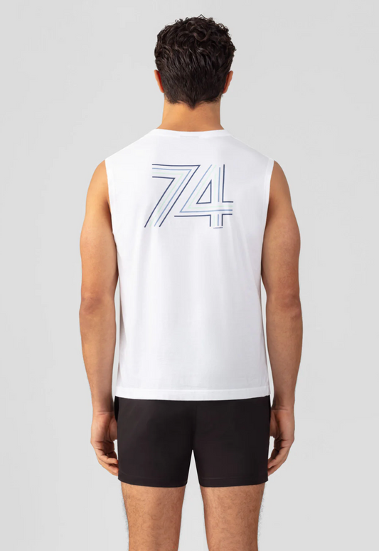 MUSCLE SLEEVELESS TEE SHIRT 74 - RON DORFF