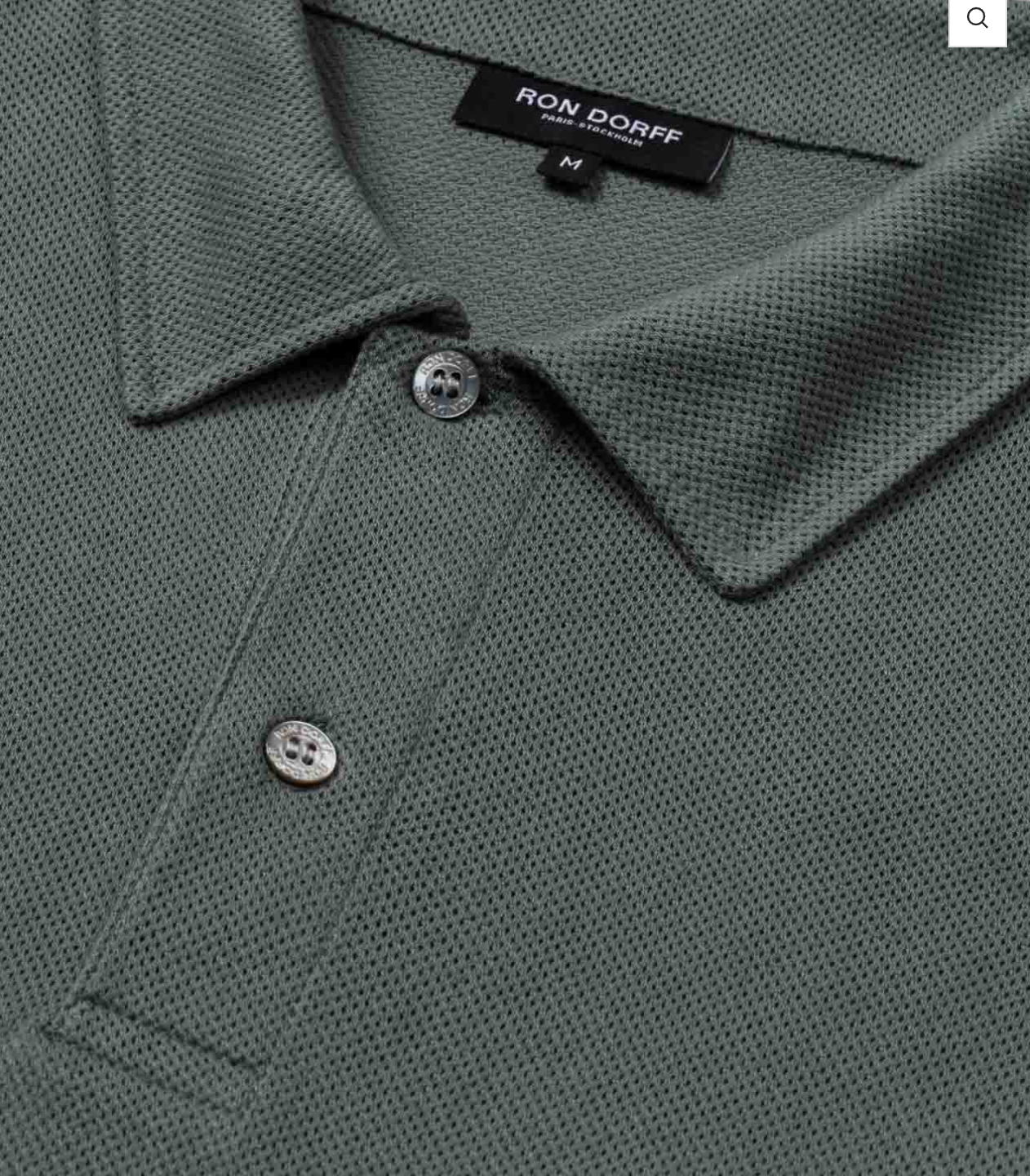 COTTON MESH POLO SHIRT 3 COLORS - RON DORFF 