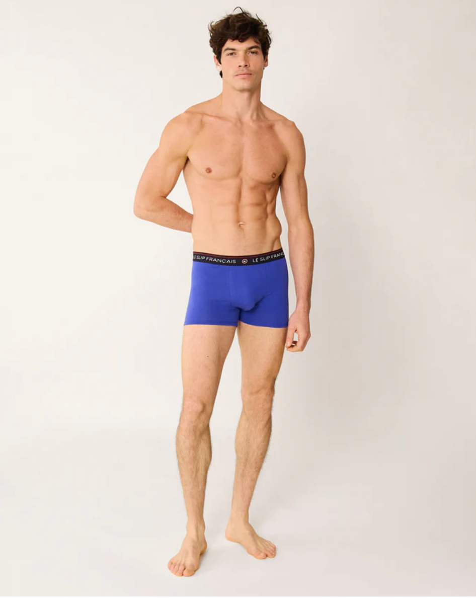 BOXER LE REDOUTABLE BLEU EBLOUISSANT - LE SLIP FRANCAIS