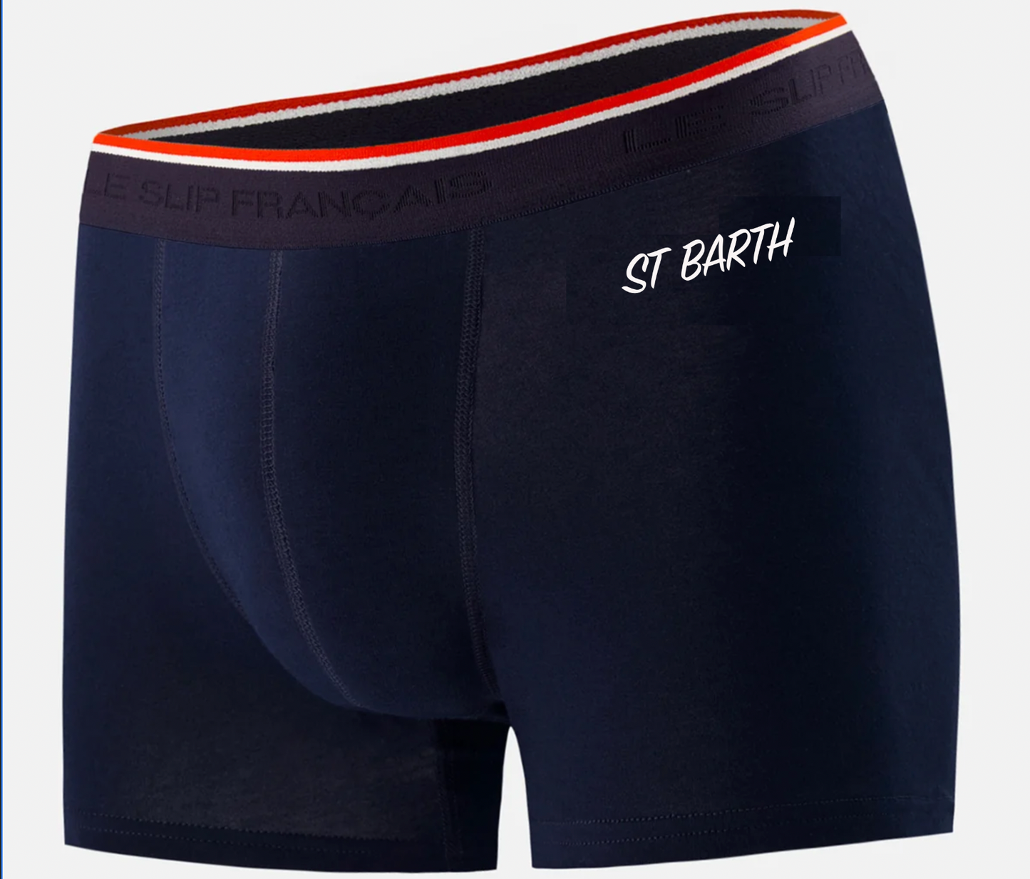 EMBROIDERED BOXER SHORTS "ST BARTH" Exclusive - LE SLIP FRANCAIS