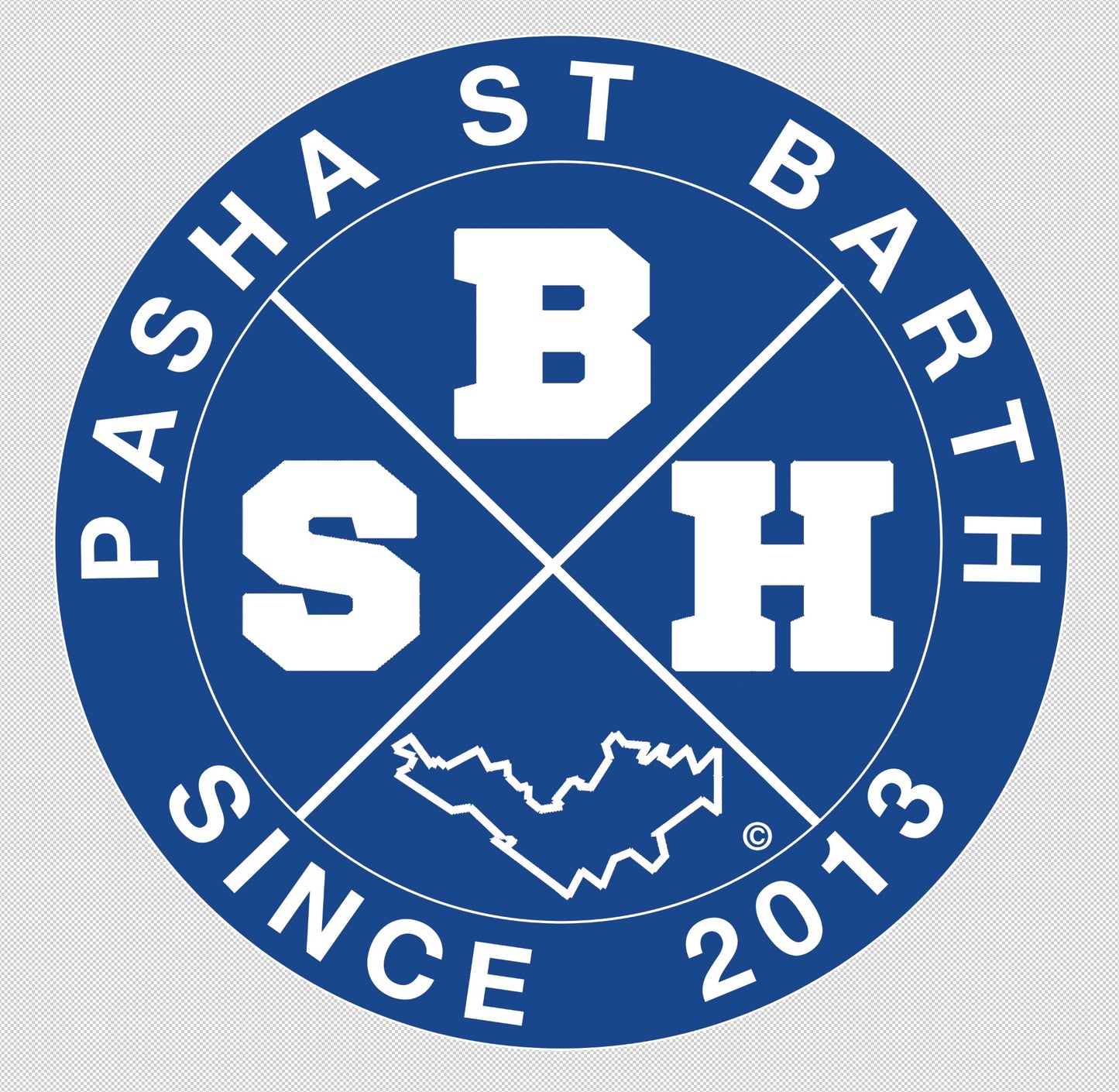 STICKER SBH X PASHA ST BARTH STICKER