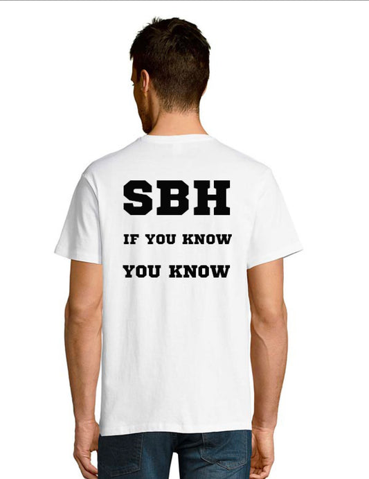 TEE SHIRT IF YOU KNOW YOU KNOW X SBH - PASHA ST BARTH